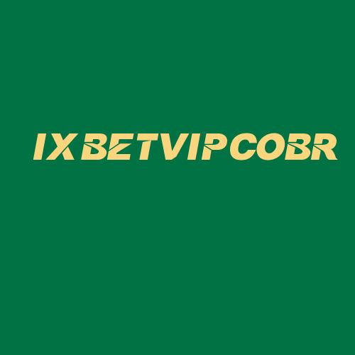 Logo da IXBETVIPCOBR