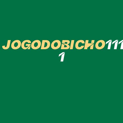 Logo da JOGODOBICHO1111