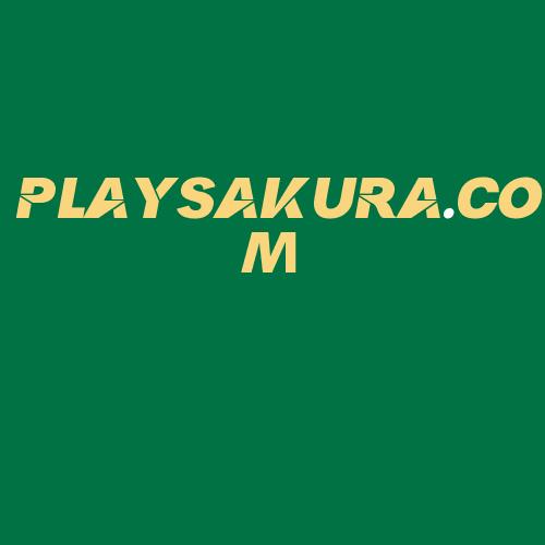 Logo da PLAYSAKURA